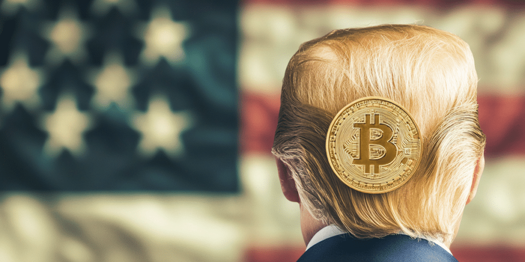 bitcoin price president trump